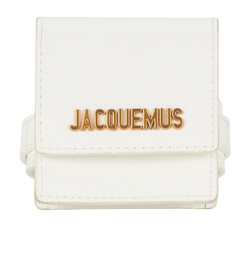 Le Sac Bracelet, Leather, White, DB, 3*